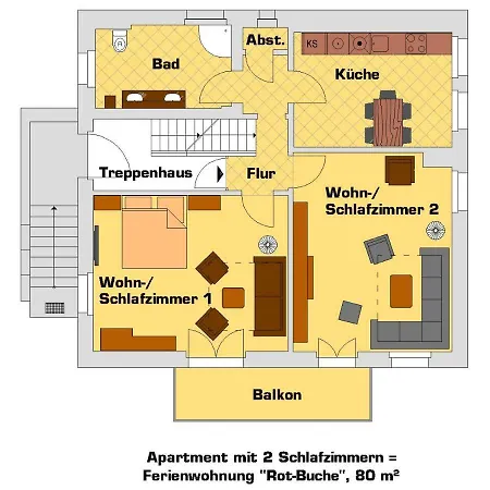 “haus Am Kuestenwald” Apartamento *